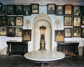 Laura McPhee<br /> <em>Portraits of Classical Musicians who Performed at the Monmoth Ghosh House, North Kolkata, 2005</em><br /> Archival Pigment Ink Prints<br /> 30 x 40" &nbsp; &nbsp;Edition of 5<br /> 40 x 50" &nbsp; &nbsp;Edition of 5<br /> 50 x 60" &nbsp; &nbsp;Edition of 5