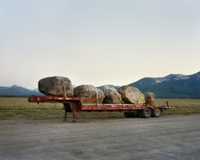 Laura McPhee<br /> <em>Rocks from Sawtooth National Forest for Landscaping in Sun Valley, Pettit Lake Road, Blaine County, Idaho, </em>2003<br /> Digital chromogenic print<br /> 30 x 40” &nbsp; &nbsp;Edition of 5<br /> 50 x 60” &nbsp; &nbsp;Edition of 5<br /> 72 x 96” &nbsp; &nbsp;Edition of 5