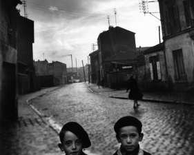 Louis Stettner – Paris<br /> <em>Aubervilliers, 1949</em><br /> gelatin silver print<br /> Signed, titled and dated on verso<br /> 11x14"<br /> 16x20"<br /> 20x24"
