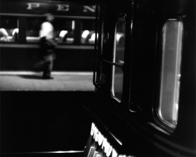 Louis Stettner – Penn Station<br /> <em>Broadway Limited, Penn Station, 1958</em><br /> gelatin silver print<br /> 11x14"<br /> 16x20"<br /> 20x24"