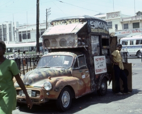 The Family Acid<br /> <em>Swing-a-Ling Mobile Record Shack, Jamaica, June 1976</em><br /> Archival pigment ink prints<br /> 20 x 24" &nbsp; &nbsp;Edition of 8