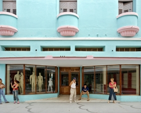 Jeffrey Milstein<br /> <em>Tourquoise Store, Camaguey, Cuba, </em>2004<br /> Archival pigment prints<br /> 16 x 24" &nbsp; &nbsp;Edition of 15<br /> 22 x 33" &nbsp; &nbsp;Edition of 5