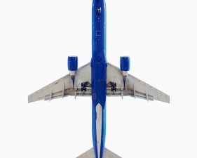 <strong>Jeffrey Milstein</strong><br /> <em>United Airlines Boeing 777-200,&nbsp;</em>2006<br /> Archival pigment prints<br /> 34 x 34 inches<br /> Edition of 10<br /> Additional sizes available, please contact gallery for more information